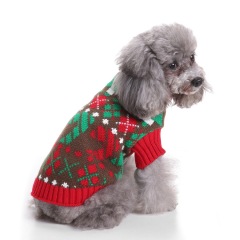 Manufacturer wholesale warm winter christmas dog sweater