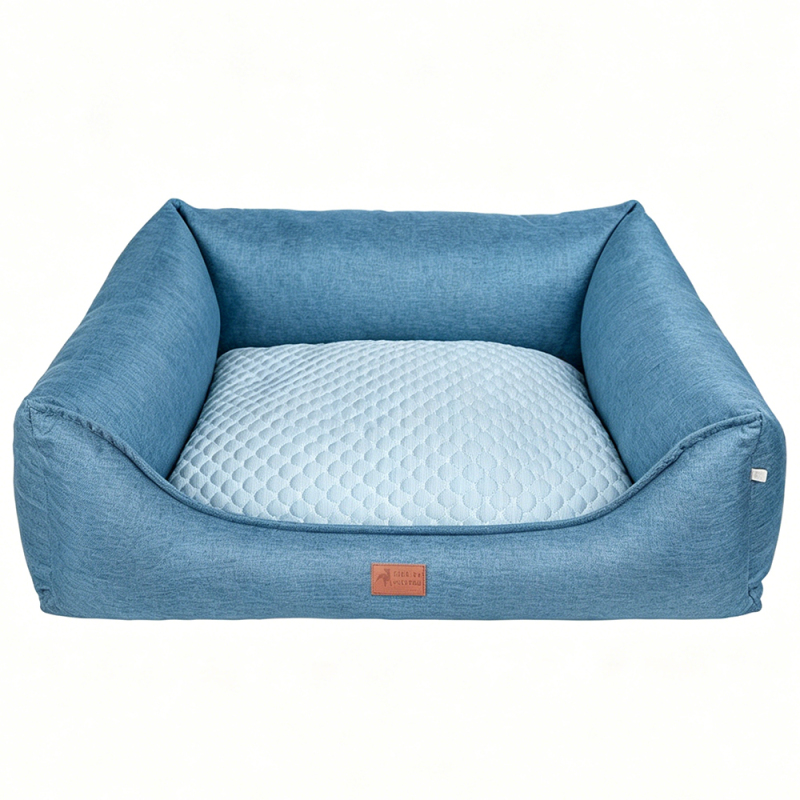 Wholesale Detachable Custom Logo Anti-slip Pet Dog Bed Luxury