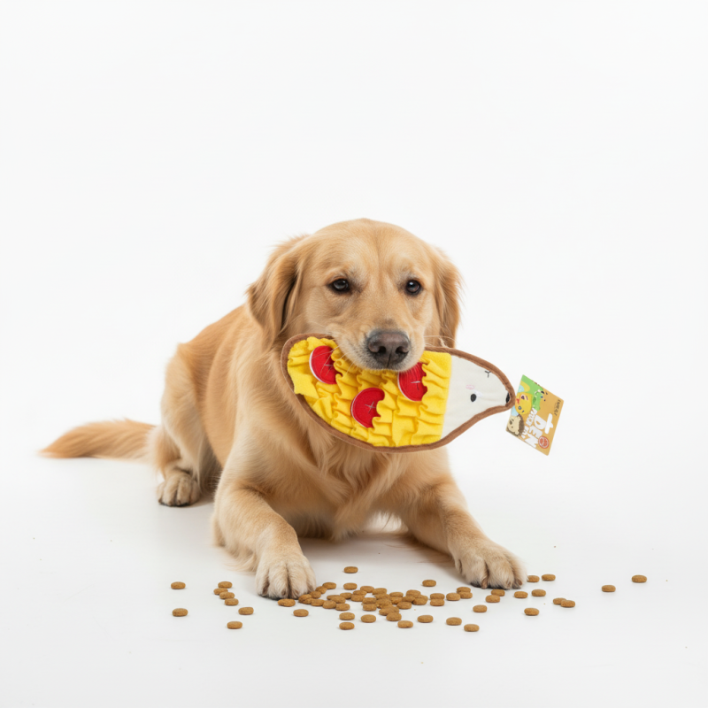 Wholesale Custom Logo Plush Pet Product Supplier Dog Snuffle Toys