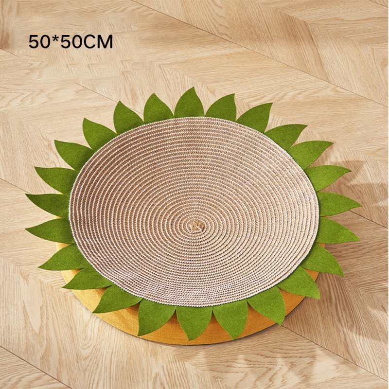 Wholesale Round Oval Shape Sisal Cat Bed Scratcher