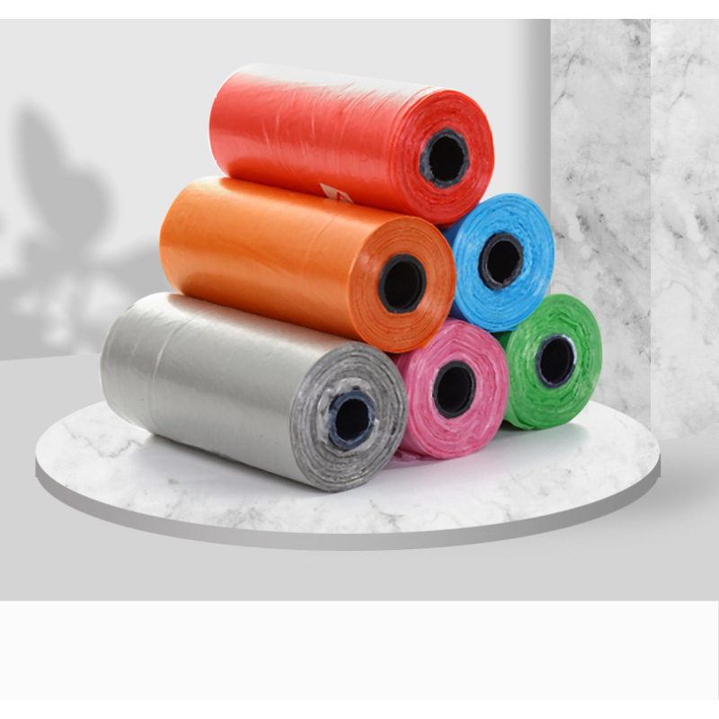 Manufacturer wholesale pp dog poop bag multi-colors
