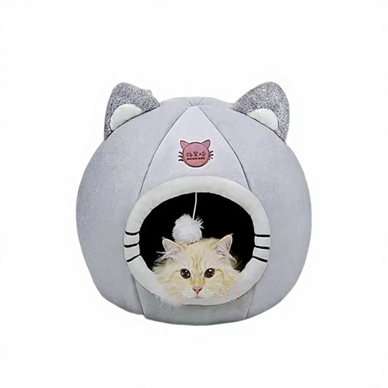 Wholesale Foldable Warm Detachable Washable Cat House Bed