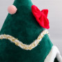 Manufacturer wholesale christmas triangle shape small dog cat bed red green