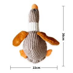 Wholesale Cute Duck Design Squeaky Chew Dog Plush Toy