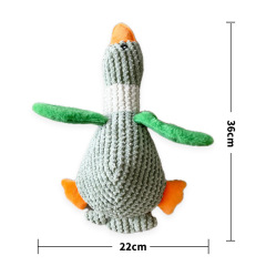 Wholesale Cute Duck Design Squeaky Chew Dog Plush Toy