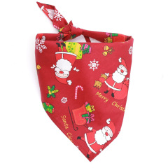 wholesale manufacturer custom triangle pet dog bandana christmas