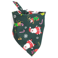 wholesale manufacturer custom triangle pet dog bandana christmas