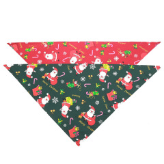 wholesale manufacturer custom triangle pet dog bandana christmas