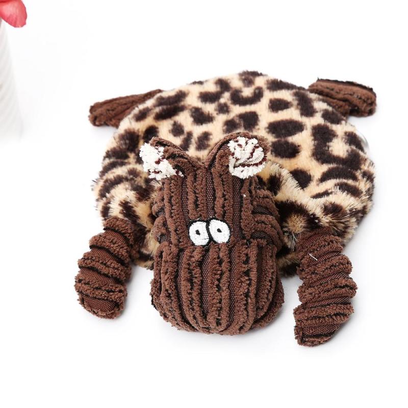 Manufacturer wholesale corduroy cute squeaky rabbit hippopotamus mouse dog toy plush
