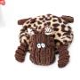 Manufacturer wholesale corduroy cute squeaky rabbit hippopotamus mouse dog toy plush