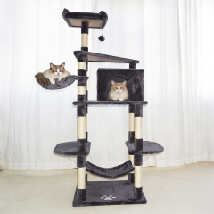 Wholesale Sisal Scratcher Tree Condo Large Cat Tower