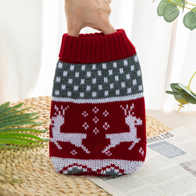 Wholesale Christmas Multi-design Warm Dog Sweater