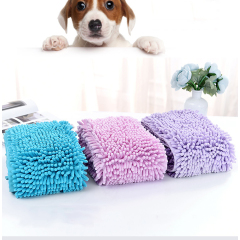 New Design Paw Pattern Pet  Dog Grooming dryer towel