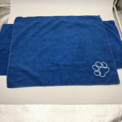 New Design Paw Pattern Pet  Dog Grooming dryer towel