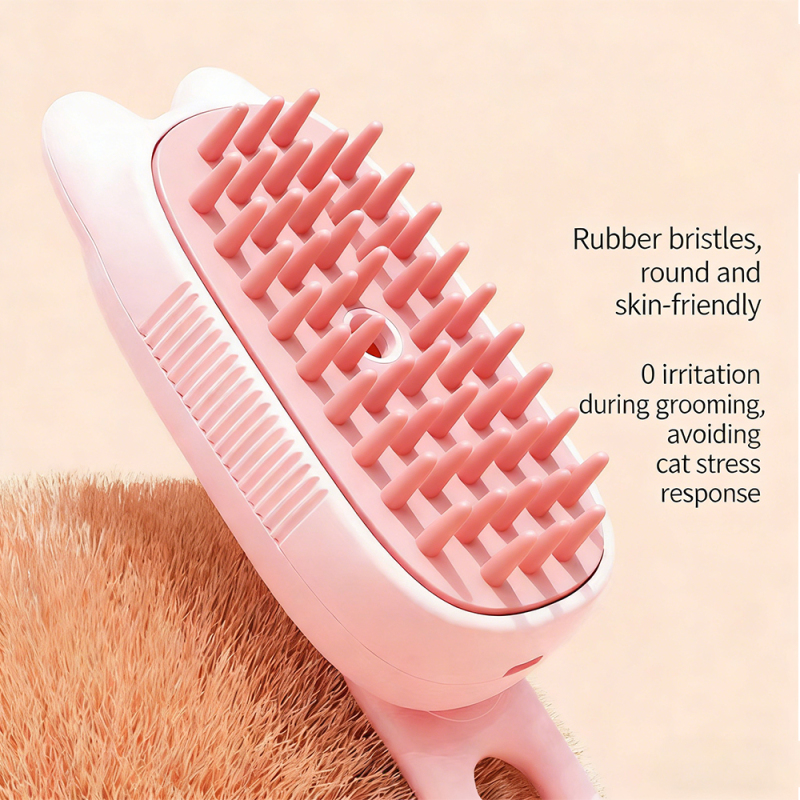 Wholesale Rotatable USB Charging Dog Cat Pet Steam Brush