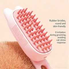 Wholesale Rotatable USB Charging Dog Cat Pet Steam Brush