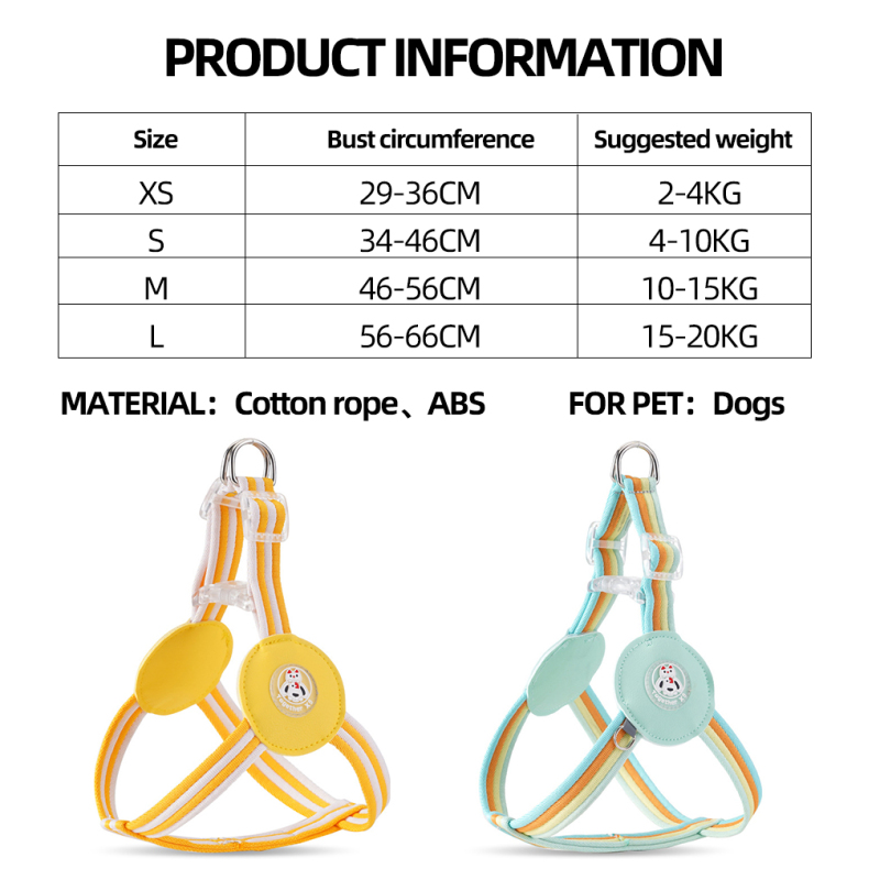 Wholesale Multifunctional Dog Harness and Leash Set