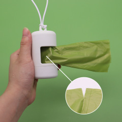 Wholesale Custom Logo Portable Biodegradable Dog Poop Bag With Dispenser