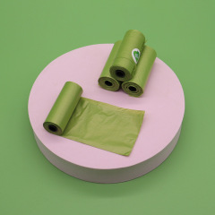 Wholesale Custom Logo Portable Biodegradable Dog Poop Bag With Dispenser