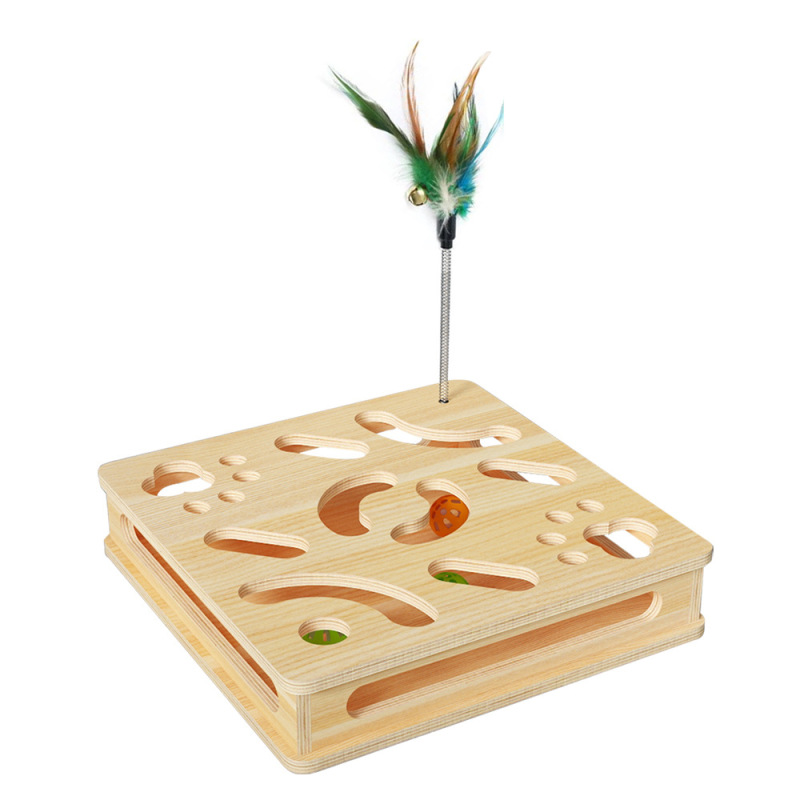 Wholesale Solid Wood MDF Cat Scratcher Board