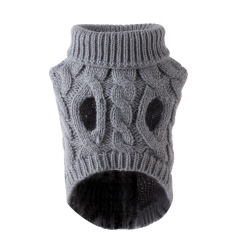Manufacturer wholesale multi-colors warm soft pet dog sweater winter