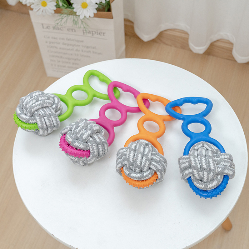 Manufacturer wholesale chew dog tpr rope toys set