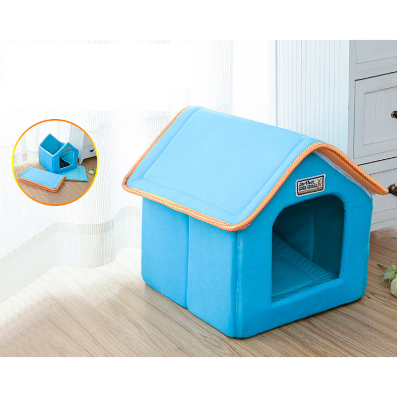 Manufacturer wholesale foldable detachable small dog soft cat house
