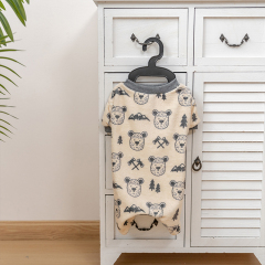 Manufacturer wholesale custom logo winter soft flannel pet pajama