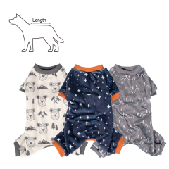 Manufacturer wholesale custom logo winter soft flannel pet pajama