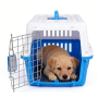 Wholesale Cheap Portable Breathable Plastic Cat Dog Pet Carrier Cage