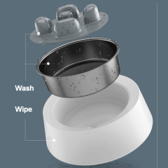 Manufacturer wholesale slow feeder memorable smart pet dog weighing bowl