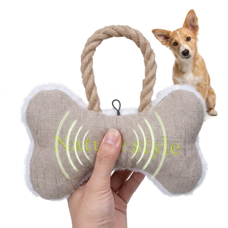 Wholesale Custom logo Durable Chew Natural Style Pet Product Dog Toys