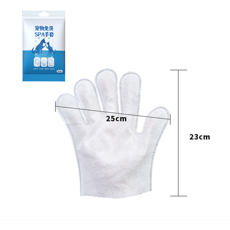 Manufacturer Wholesale SPA Grooming Cat Dog Pet Gloves Wipes