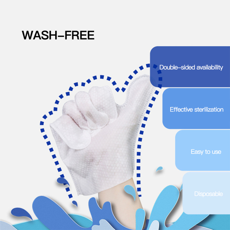 Manufacturer Wholesale SPA Grooming Cat Dog Pet Gloves Wipes
