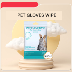 Manufacturer Wholesale SPA Grooming Cat Dog Pet Gloves Wipes