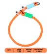 Orange collar