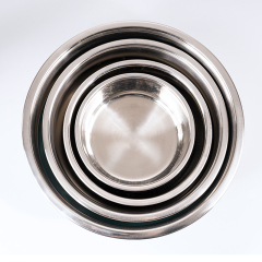 Manufacturer wholesale stainless steel dog bowl with silicone non-slip bottom