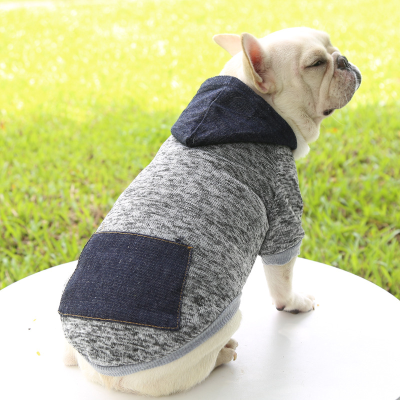 Manufacturer wholesale multi-colors warm winter dog hoodie