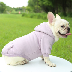 Manufacturer wholesale multi-colors warm winter dog hoodie