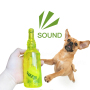 Manufacturer Wholesale Pet Supplier TPR Bottle Design Dog Floating Toys with Ball