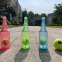 Manufacturer Wholesale Pet Supplier TPR Bottle Design Dog Floating Toys with Ball
