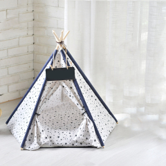 Manufacturer wholesale five sticks detachable portable stable teepee cat tent