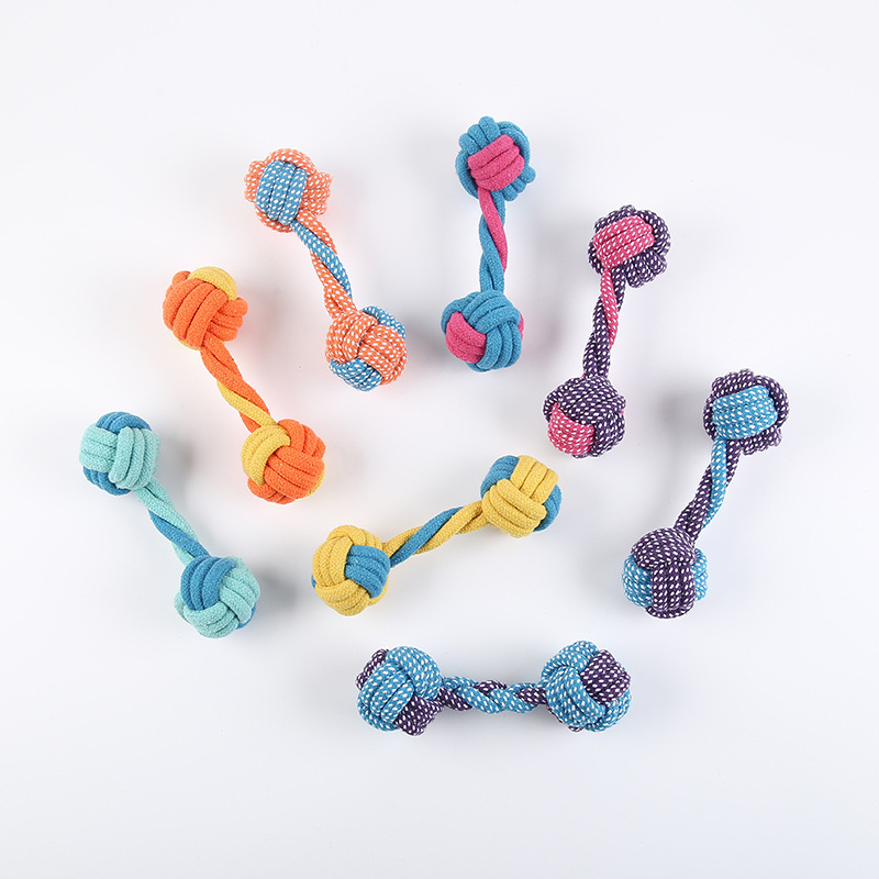 Wholesale Chew Bite Resistant Twist Weaving Pet Dog Rope Toy