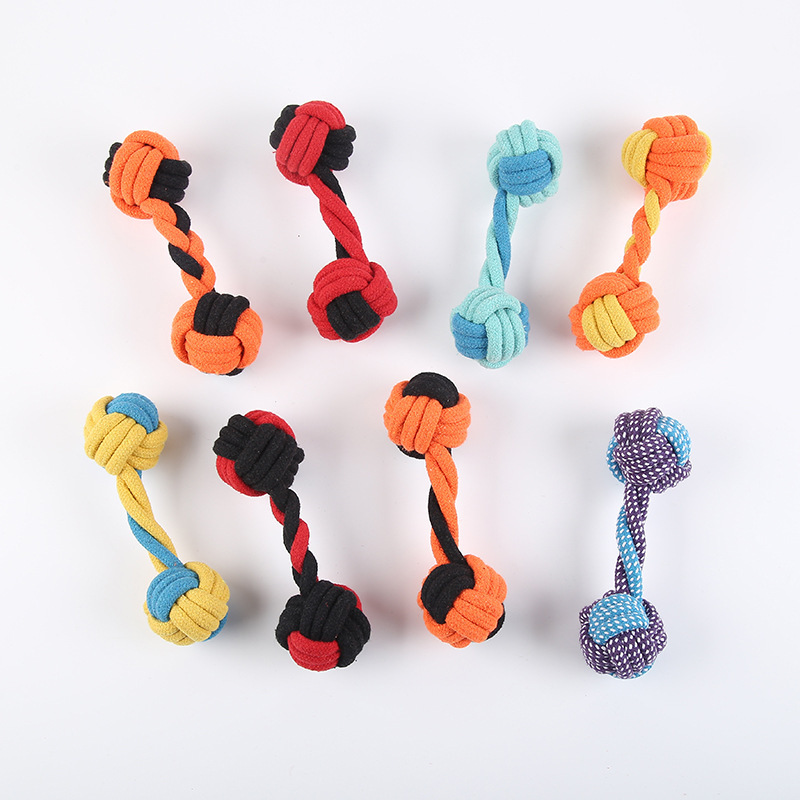 Wholesale Chew Bite Resistant Twist Weaving Pet Dog Rope Toy