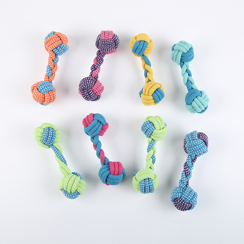 Wholesale Chew Bite Resistant Twist Weaving Pet Dog Rope Toy