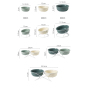 Wholesale Green White Elevated Ceramic Cat Bowl With Stand