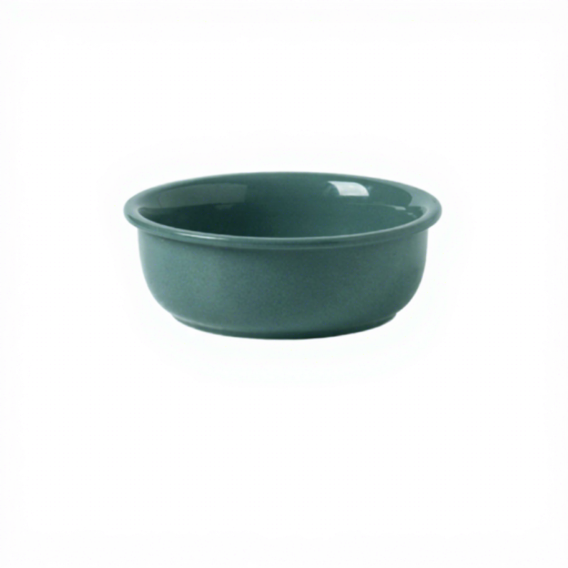 Wholesale Green White Elevated Ceramic Cat Bowl With Stand