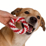 Wholesale Christmas Round Dog Rope Toy Chew