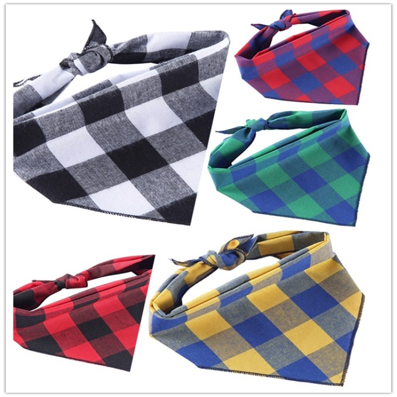 Manufacturer wholesale multi-design cute pattern triangle dog bandana