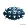 Manufacturer wholesale clean teeth chew rugby design dog tpr toys